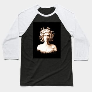 Bronze Medusa Baseball T-Shirt